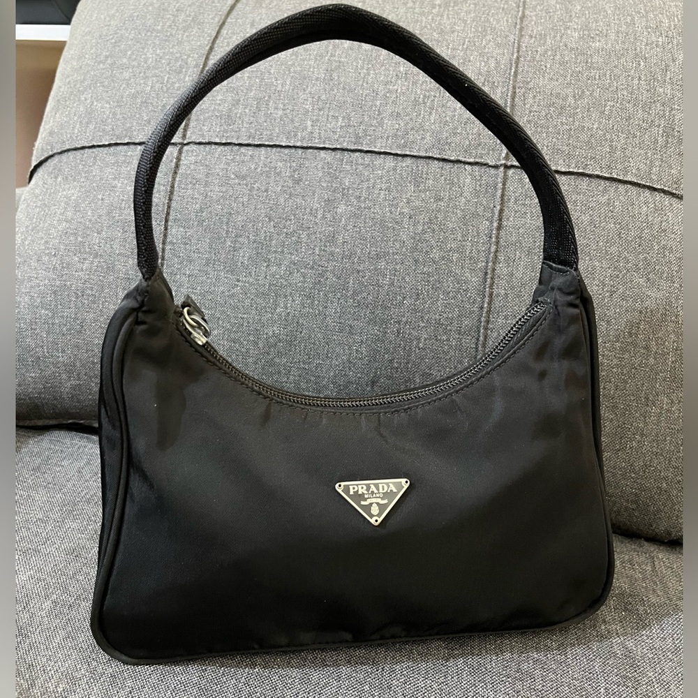Prada Black Nylon Vintage Reedition